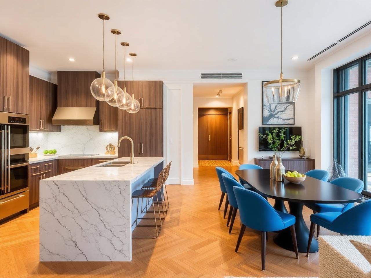 Designer Townhouse near VMC Subway